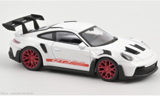 Diecast model cars Porsche 911 GT3 R S white 2022 1/43 Norev