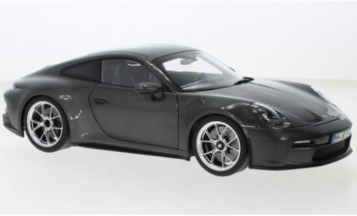 Diecast model cars Porsche 911 GT3 Touring metallise grey 2021 1/18 Norev