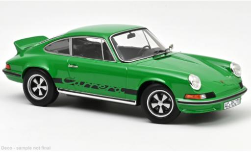 Diecast model cars Porsche 911 RS vert/black 1973 1/18 Norev