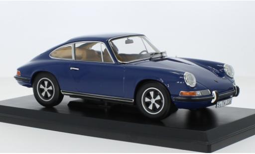 Diecast model cars Porsche 911 S S blue 1969 1/18 Norev