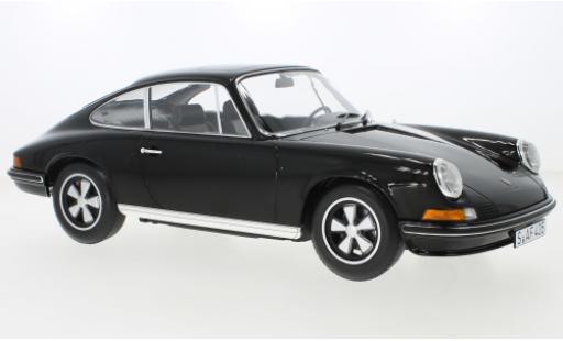 Diecast model cars Porsche 911 S S black 1972 1/12 Norev