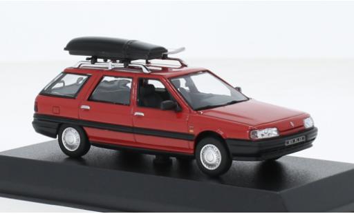 Diecast model cars Renault 21 Nevada red 1989 1/43 Norev
