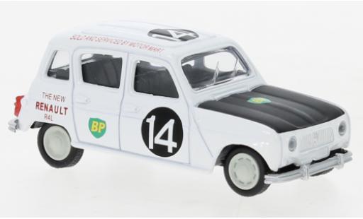 Diecast model cars Renault 4 Base No.1 Safari Rally 1962 1/64 Norev