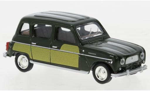Diecast model cars Renault 4 Parisienne green 1967 1/64 Norev