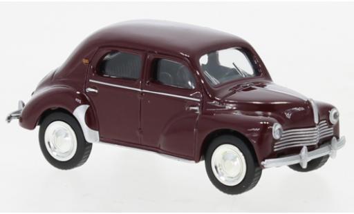 Diecast model cars Renault 4CV Base red 1950 1/64 Norev