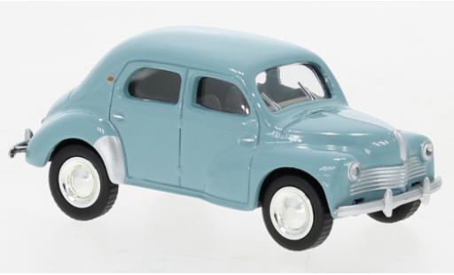 Diecast model cars Renault 4CV Base blue 1952 1/64 Norev