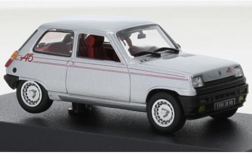 Diecast model cars Renault 5 Alpine grey 1980 1/43 Norev