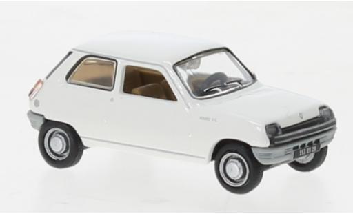 Diecast model cars Renault 5 Base white 1972 1/87 Norev