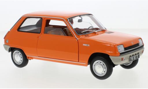 Diecast model cars Renault 5 Base orange 1972 1/18 Norev