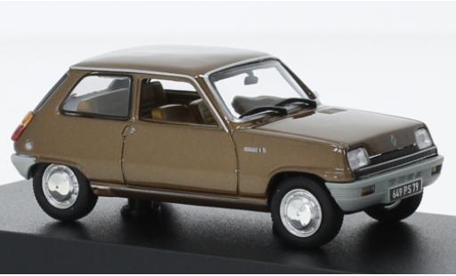 Diecast model cars Renault 5 TL metallise brun 1974 1/43 Norev