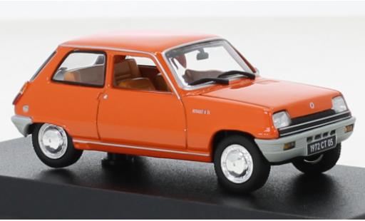 Diecast model cars Renault 5 TL orange 1972 1/43 Norev