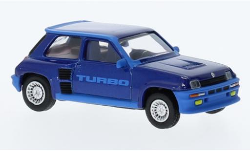 Diecast model cars Renault 5 Turbo blue 1980 1/64 Norev