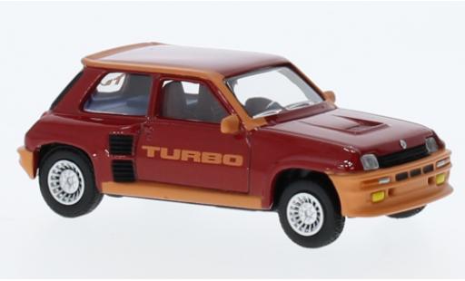 Diecast model cars Renault 5 Turbo red 1980 1/64 Norev