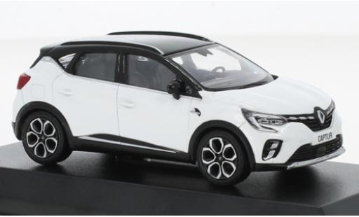 Diecast model cars Renault Captur Base metallise white/black 2020 1/43 Norev