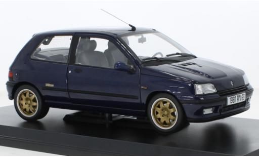 Diecast model cars Renault Clio Williams I metallise blue 1993 1/18 Norev