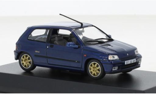 Diecast model cars Renault Clio Williams metallise blue 1996 1/43 Norev
