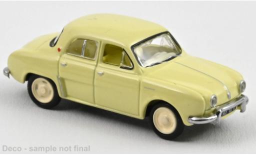 Diecast model cars Renault Dauphine Base yellow 1956 1/87 Norev