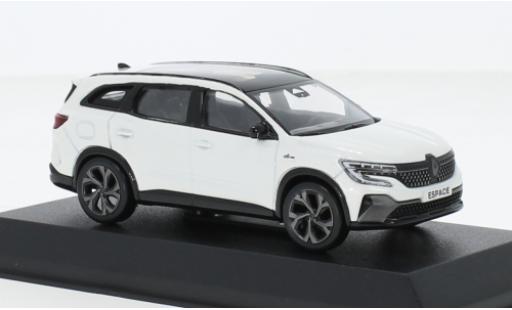 Diecast model cars Renault Espace Esprit Alpine metallise white 2023 1/43 Norev