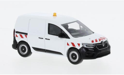 Diecast model cars Renault Kangoo Base white/red 2023 1/64 Norev