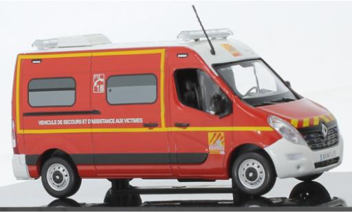 Diecast model cars Renault Master Base Fire brigade VSAV (F) 2014 1/43 Norev