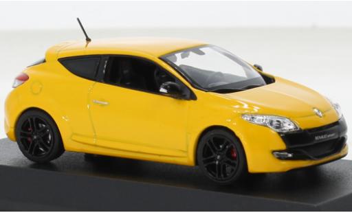 Diecast model cars Renault Megane RS R.S. metallise yellow 2009 1/43 Norev