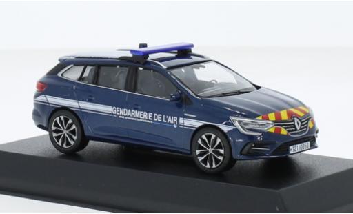 Diecast model cars Renault Megane Estate Sport Tourer Gendamerie de l air 2022 1/43 Norev