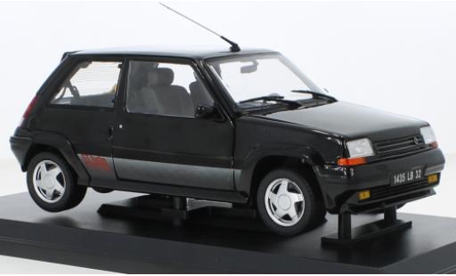 Diecast model cars Renault 5 GT Turbo Turbo SuperCinq GT black 1989 1/18 Norev