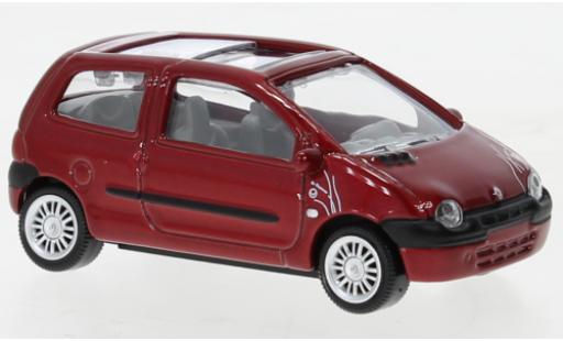 Diecast model cars Renault Twingo Base metallise red 2004 1/64 Norev