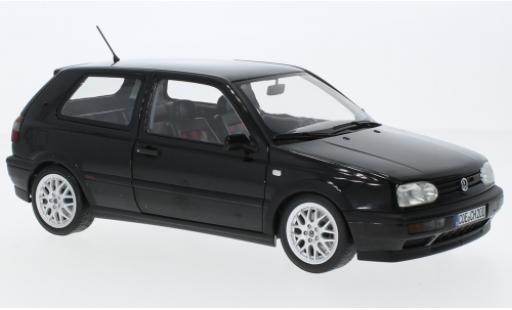 Diecast model cars Volkswagen Golf GTI III black 1996 1/18 Norev