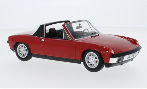 Diecast model cars Porsche 914 Base Volkswagen 1.7 red 1972 1/18 Norev