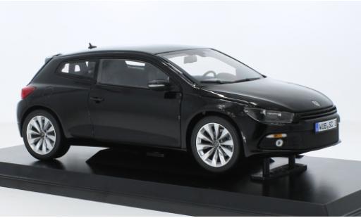 Diecast model cars Volkswagen Scirocco Base III black 2008 1/18 Norev