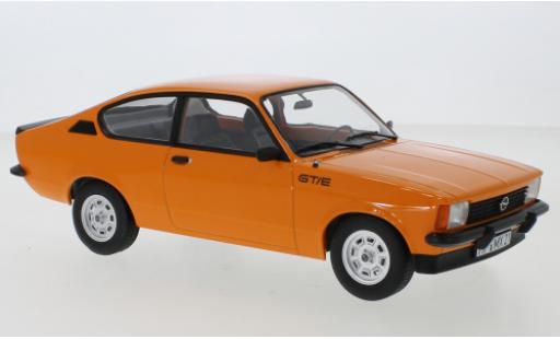 Diecast model cars Opel Kadett C GT/E C orange 1977 1/18 Norev