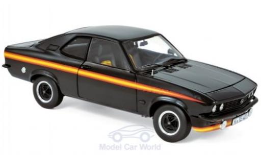 Diecast model cars Opel Manta A GT/E Black Magic black/Dekor 1975 1/18 Norev