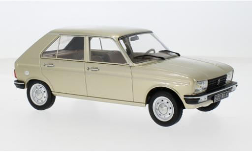 Diecast model cars Peugeot 104 Base GR metallise beige 1981 1/18 Norev