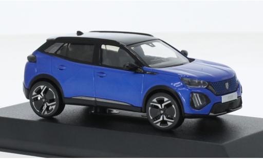 Diecast model cars Peugeot 2008 GT metallise blue 2024 1/43 Norev