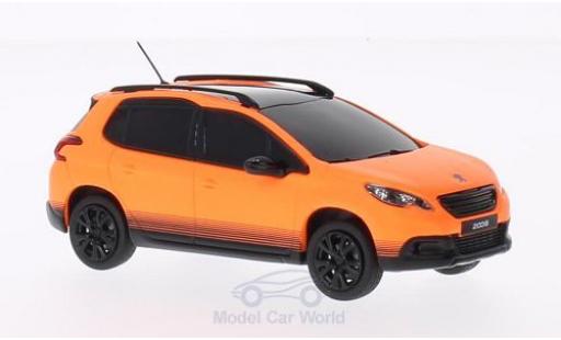 Diecast model cars Peugeot 2008 Base matt-orange 2013 1/43 Norev