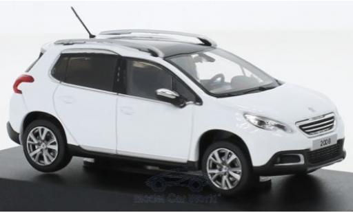 Diecast model cars Peugeot 2008 Base white 2013 1/43 Norev