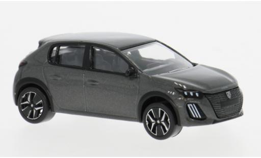 Diecast model cars Peugeot 208 Base grey 2024 1/64 Norev