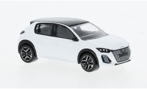 Diecast model cars Peugeot 208 Base white 2024 1/64 Norev