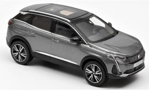 Diecast model cars Peugeot 3008 GT metallic grey 2020 1/43 Norev