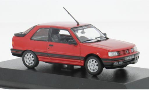 Diecast model cars Peugeot 309 GTI red 1987 1/43 Norev