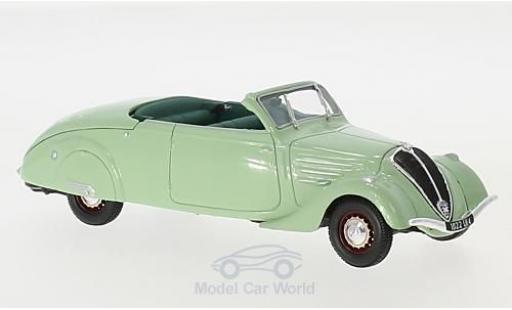 Diecast model cars Peugeot 402 Eclipse green 1937 1/43 Norev