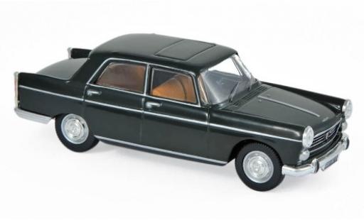 Diecast model cars Peugeot 404 Berline green 1965 1/18 Norev