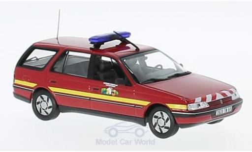 Diecast model cars Peugeot 405 Break Estate Fire brigade 1991 1/43 Norev