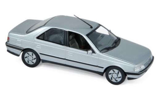 Diecast model cars Peugeot 405 SRi grey 1991 1/43 Norev