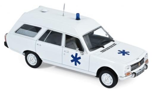 Diecast model cars Peugeot 504 Break Estate Ambulance 1979 1/43 Norev