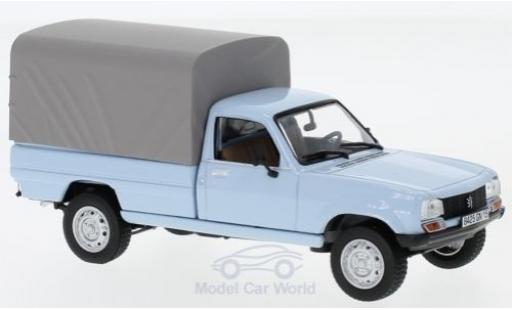 Diecast model cars Peugeot 504 Pick Up - blue 1985 closed 1/43 Norev