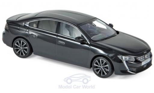 Diecast model cars Peugeot 508 Berline black 2018 1/43 Norev