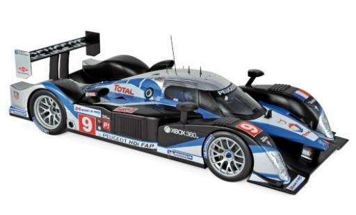 Diecast model cars Peugeot 908 2009 HDI FAP No.9 Total 24h Le Mans D.Brabham/M.Gene/A.Wurz without Vitrine 1/18 Norev