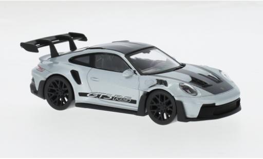 Diecast model cars Porsche 911 GT3 R S silver/black 2022 1/43 Norev